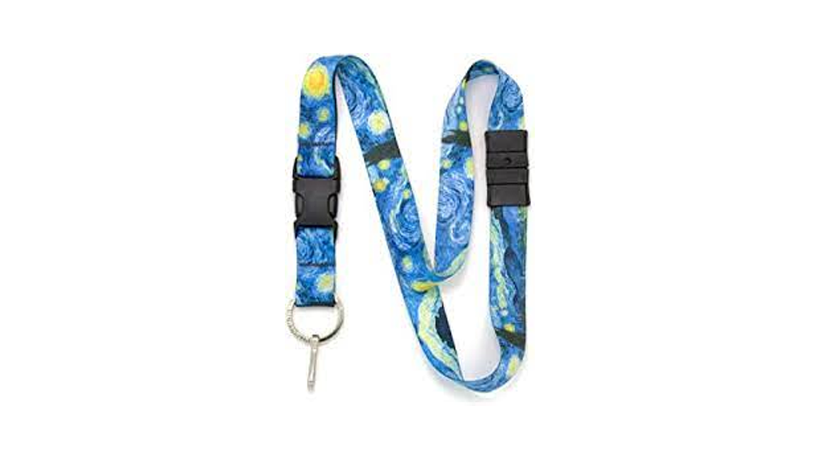 8. BUTTONSMITH STARRY NIGHT LANYARD